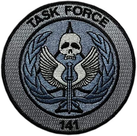 Modern Warfare Task Force 141 Logo Call of Duty Patch (Hook Fastener)